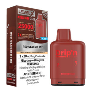 ENVI DRIP'N LEVEL X BOOST RED CLASSIC 6PC G2