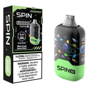 SPIN 60K - WHITE GRAPE ICE