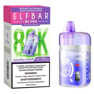 ELF BAR BC PRO 80K - BLUEBERRY SOUR RASPBERRY