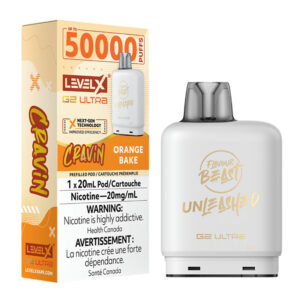 LEVEL X FLAVOUR BEAST G2 ULTRA - CRAVIN' ORANGE BAKE