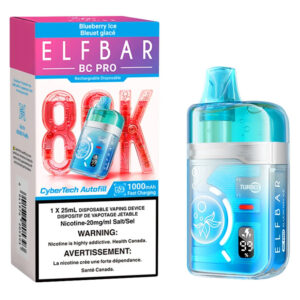 ELF BAR BC PRO 80K - BLUEBERRY ICE