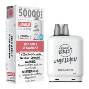 LEVEL X FLAVOUR BEAST UNLEASHED BOOST G2 - EPIC APPLE STRAWNANA