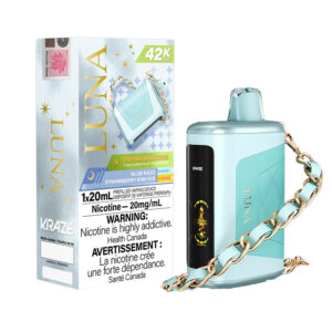 KRAZE LUNA - BLUE RAZZ STRAWBERRY KIWI ICE