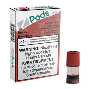 Z POD 2% 3 X 2ML - SAVORY STRAWBERRY