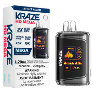 KRAZE HD MEGA 20K NIGHT RIDER 5PC