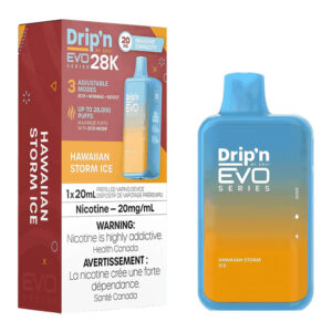 ENVI DRIP'N EVO 28K HAWAIIAN STORM ICE 5PC CARTON