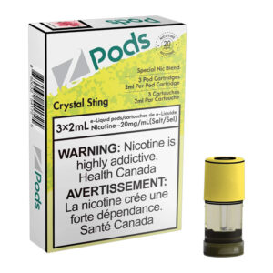 Z POD 2% 3 X 2ML - CRYSTAL STING (SOUR MOUTH)