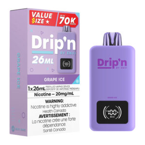DRIP'N 26ML - WHITE GRAPE BLUEBERRY ICE