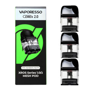 VAPORESSO COREX 2.0 XROS 1.0 OHM MESH REPLACEMENT POD 2ML 4/PK