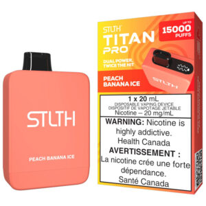 STLTH TITAN PRO PEACH BANANA ICE 5PC