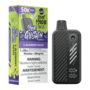 BEAST MODE MAX 2 - SOUR GUSHIN S. BLUEBERRY GRAPE