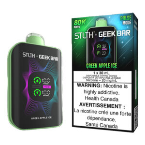 STLTH X GEEK BAR - GREEN APPLE ICE