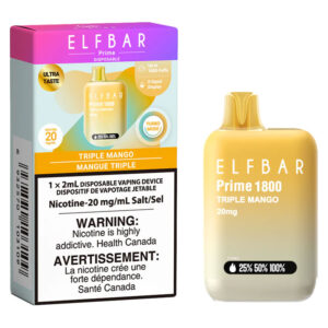 ELF BAR PRIME 1800 - TRIPPLE MANGO