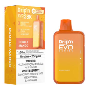 ENVI DRIP'N EVO 28K DOUBLE MANGO 5PC CARTON