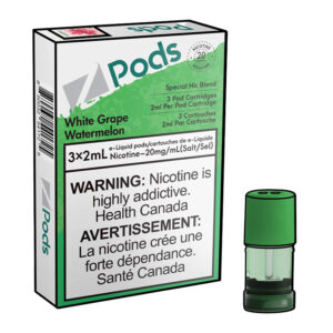 Z POD 2% 3 X 2ML - WHITE GRAPE WATERMELON