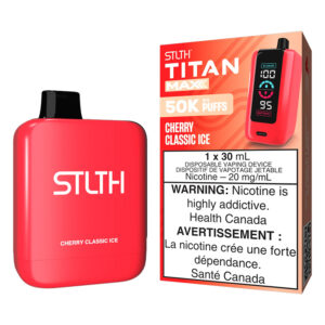 STLTH TITAN MAX 50K - CHERRY CLASSIC ICE