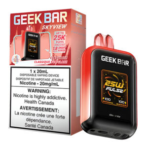 GEEK BAR SKYVIEW 25K 5PC - CLASSIC ICE