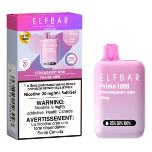 ELF BAR PRIME 1800 - STRAWBERRY KIWI