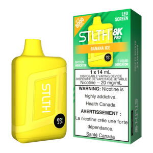 STLTH 8K PRO - BANANA ICE