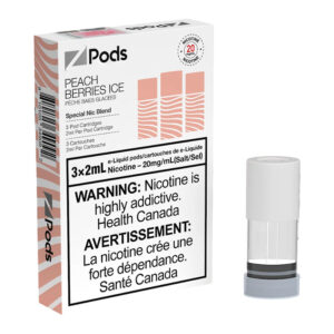 Z POD 2% 3 X 2ML - PEACH BERRIES ICE