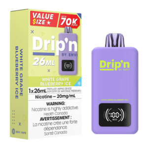 DRIP'N 26ML - WHITE GRAPE BLUEBERRY ICE