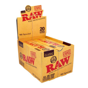 RAW PRE-ROLLED CONES 98 SPECIAL
