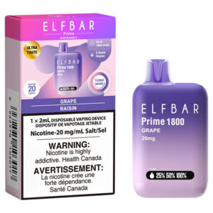ELF BAR PRIME 1800 - GRAPE