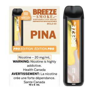 BREEZE PRO S50 2000 PUFFS 4ML DISPOSABLE VAPE - 10CT