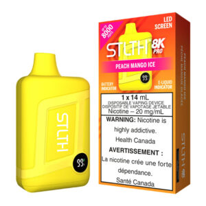 STLTH 8K PRO - PEACH MANGO ICE