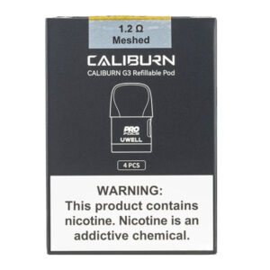 UWELL CALIBURN G3 1.2 OHM REPLACEMENT PODS - 4CT