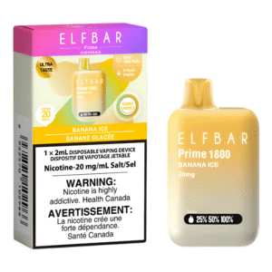 ELF BAR PRIME 1800 - BANANA ICE