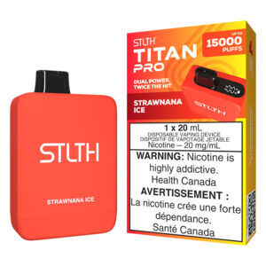 STLTH TITAN PRO STRAWNANA ICE 5PC
