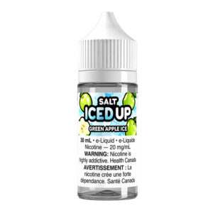 GREEN APPLE ICE BY ICED UP SALT [ON] - 12MG / 30ML