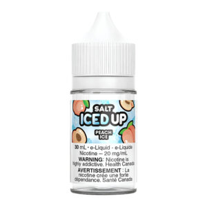 PEACH ICE BY ICED UP SALT [ON] - 20MG / 30ML