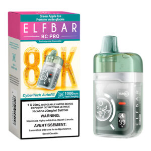 ELF BAR BC PRO 80K - GREEN APPLE ICE