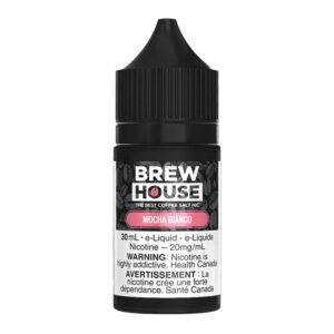 MOCHA BIANCO BY BREW HOUSE SALT [ON] - 20MG / 30ML