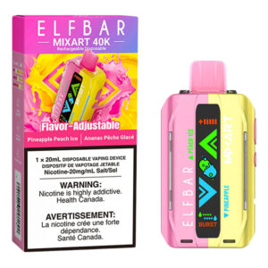 ELF BAR MIXART 40K - PINEAPPLE PEACH ICE