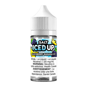 BLACKBERRY BANANA ICE BY ICED UP SALT [ON] - 20MG / 30ML