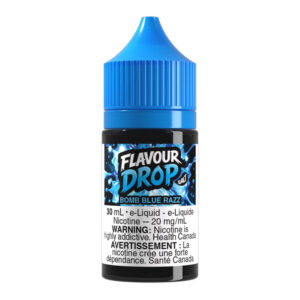 BOMB BLUE RAZZ BY FLAVOUR DROP SALT [ON] - 20MG / 30ML - 628148136667