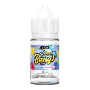 BLUEBERRY RASPBERRY BY BANANA BANG ICE SALT [ON] - 20MG / 30ML - 628148091195