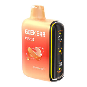 GEEK BAR PULSE SOUR PEACH ICE 4PC