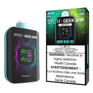 STLTH X GEEK BAR - SOUR BLUE ICE