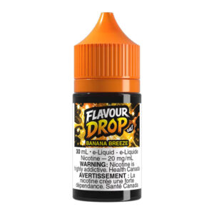 BANANA BREEZE BY FLAVOUR DROP SALT [ON] - 20MG / 30ML - 628148136650