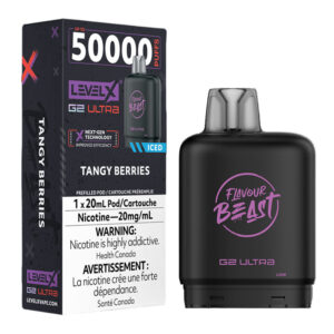 LEVEL X FLAVOUR BEAST G2 ULTRA 50K - TANGY BERRIES ICED