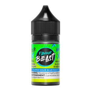 FLAVOUR BEAST E-LIQUID SALT 30ML - SUPER SOUR BLUE RAZZ