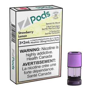 Z POD 2% 3 X 2ML - STRAWBERRY LEMON