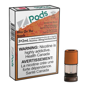 Z POD 2% 3 X 2ML - BLISS ON THE BEACH