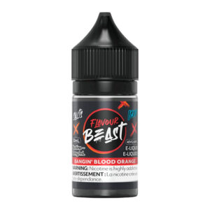FLAVOUR BEAST E-LIQUID SALT 30ML - BANGIN' BLOOD ORANGE ICED