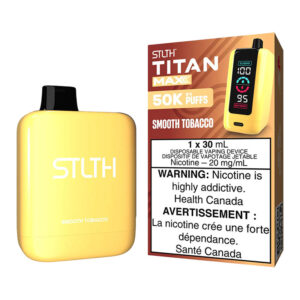 STLTH TITAN MAX 50K - SMOOTH TOBACCO