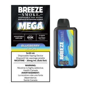 BREEZE MEGA 60K - BLUEBERRY LEMON